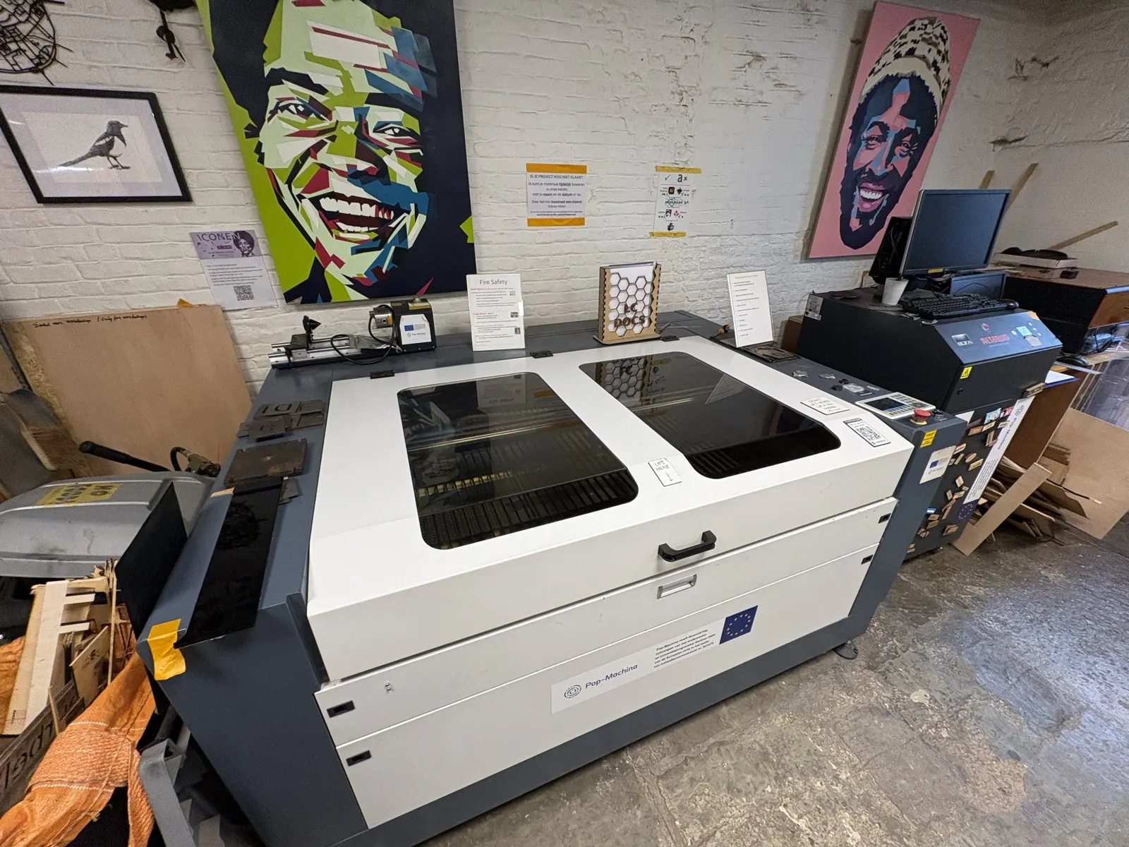 Laser cutting